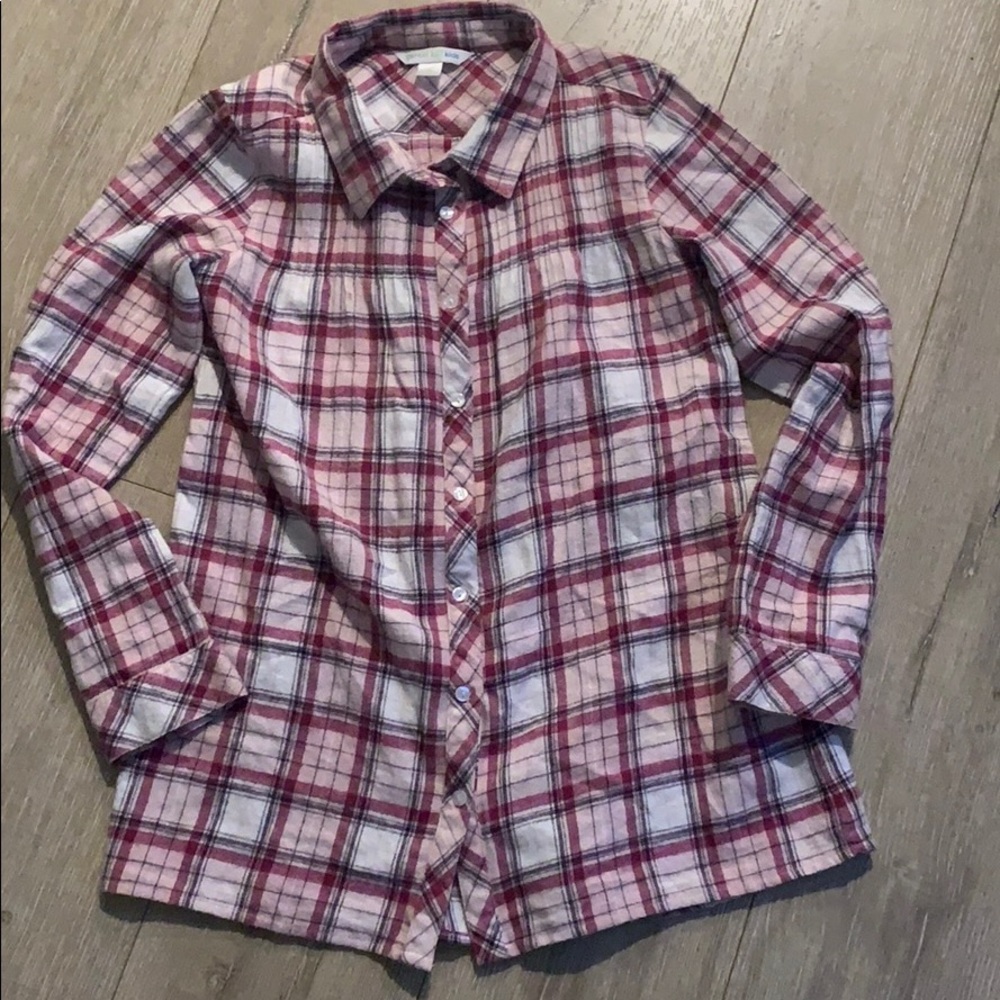 Garnet Hill Kids Flannel Shirt
